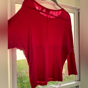 Rachel Zoe Red lightweight top